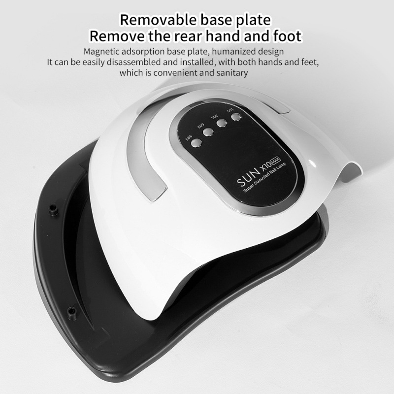 SUNX10MAX lámpara de uñas 220W lámpara de fototerapia de uñas lámpara led lámpara de uñas de alta potencia lámpara de uñas