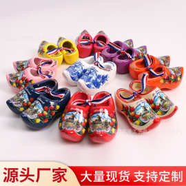 荷兰木鞋工艺品摆件木屐玩具礼品传统旅游文创纪念木制赠送品