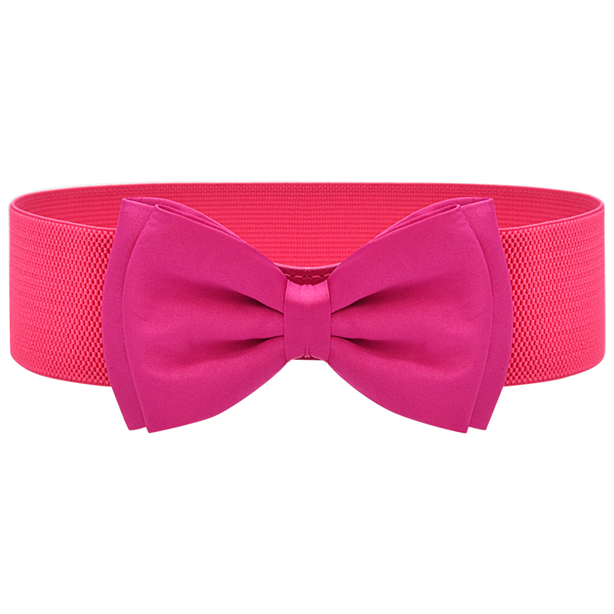 Cinturón decorativo de arco transfronterizo con falda Diamante de las mujeres rojo elástico cintura ancha sello todo partido cintura apretada