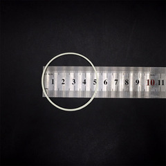 熱銷天然橡膠白色橡皮筋圓形直徑50*1.4橡膠圈耐消耗耐拉伸牛皮筋