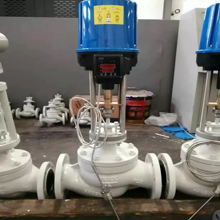 Электрический клапан регулирования температуры ZZWPE-16C, автономный клапан регулирования температуры, электрический автоматический клапан контроля температуры