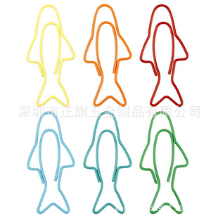 Sardine note four-leaf clover paper clip Flamingo roll-tail pig thumb shaped paper clip
