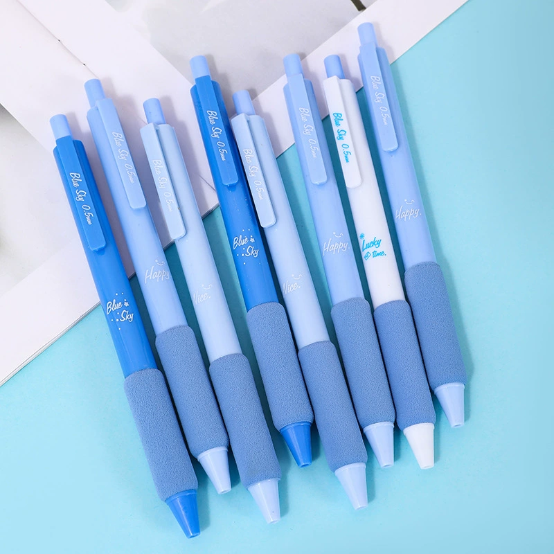 Rollerball Pen Set with Pouch, 0.5 mm Smooth Quick-Dry Tips, Multiple Color Packs
