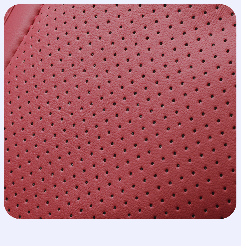 New Car Seat Cushions, High-End Nappa Leather Seat Cushions, Universal Thickened Anti-Slip Front and Rear Three-Piece Set of Seat Cushions for Vehicles