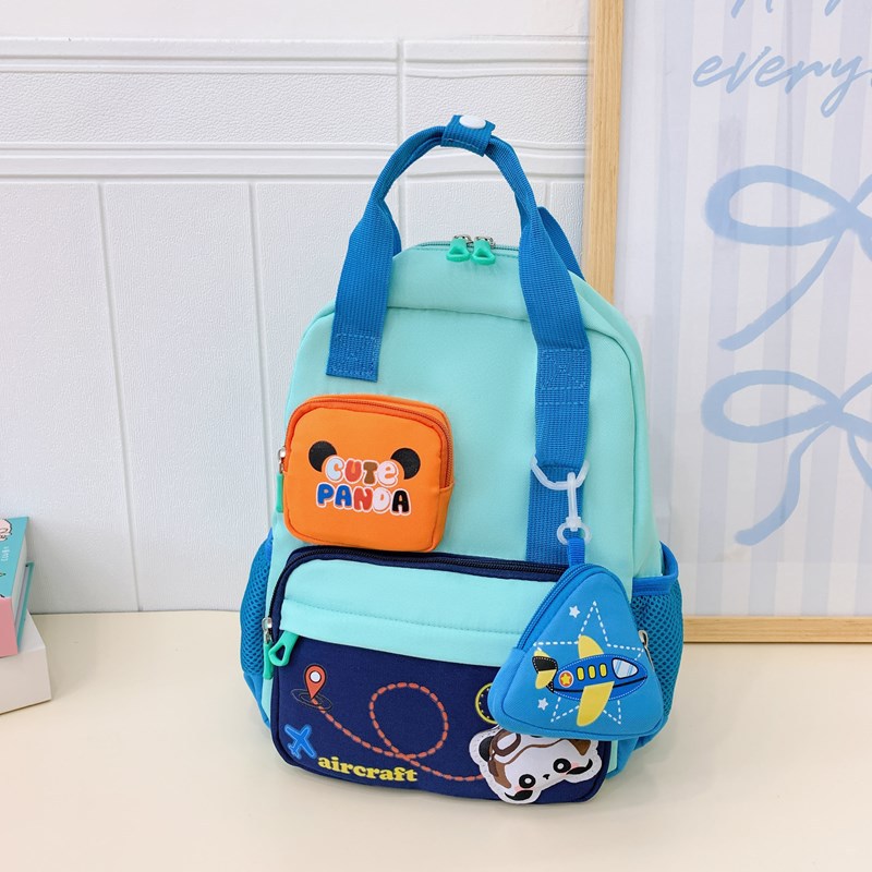 2025 venta transfronteriza mochila de jardín de infantes caricatura mochila de hombro para niños preescolares mochila ligera