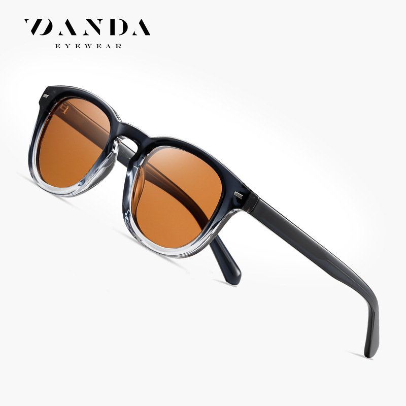 Nuevas gafas de sol polarizadas S31130 gafas de sol de hoja de protección solar al aire libre de moda gafas de sol de montura redonda de venta caliente transfronteriza