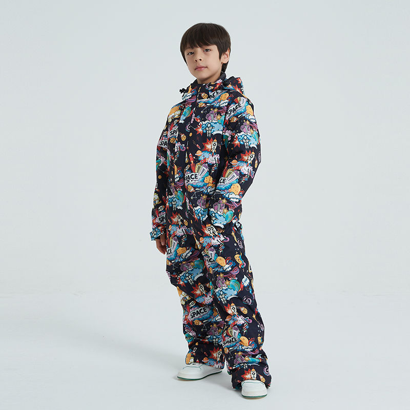 Winter travel children's ski ski suit