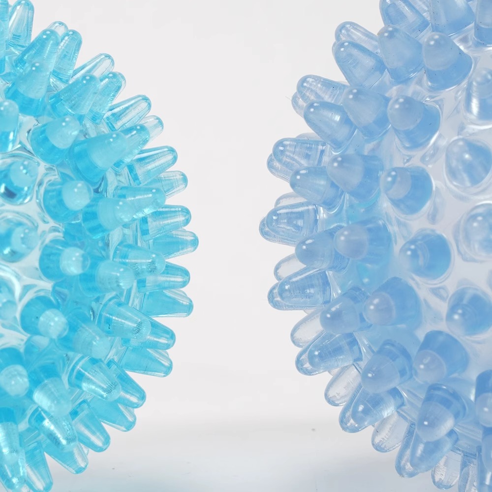 Bola de masaje, equipo táctil, ayudas didácticas para bebés, cepillo de espina, dispositivo de entrenamiento de integración sensorial para niños, juguete, educación temprana, bola de espina pequeña, bola de toque