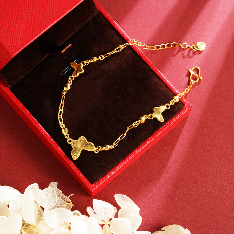 Vietnam tobillar de oro de arena lujoso ligero verano alto sentido mariposa mujer alto sentido accesorios de playa fábrica al por mayor