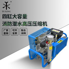 TUXING潜水打气机高压充气泵30mpa消防空气呼吸高压空压机310bar