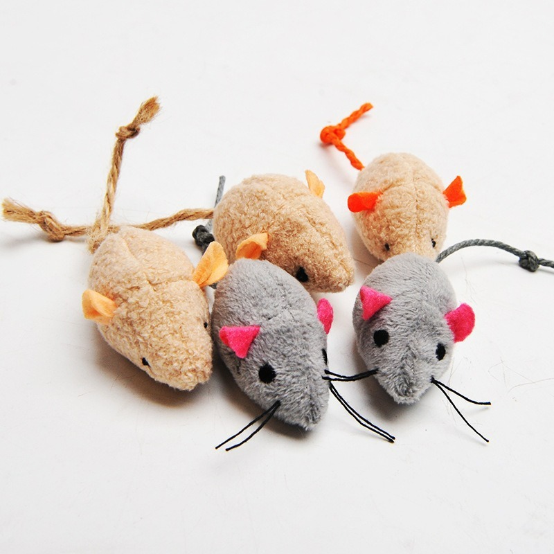 Realistic plush interactive mint toy