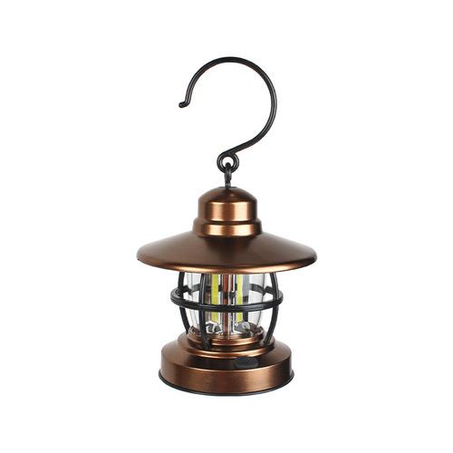 Outdoor Camping Tent Light Cross-border LED Battery Model Camping Handheld Emergency Light Retro Portable Campsite Lighting Lamp