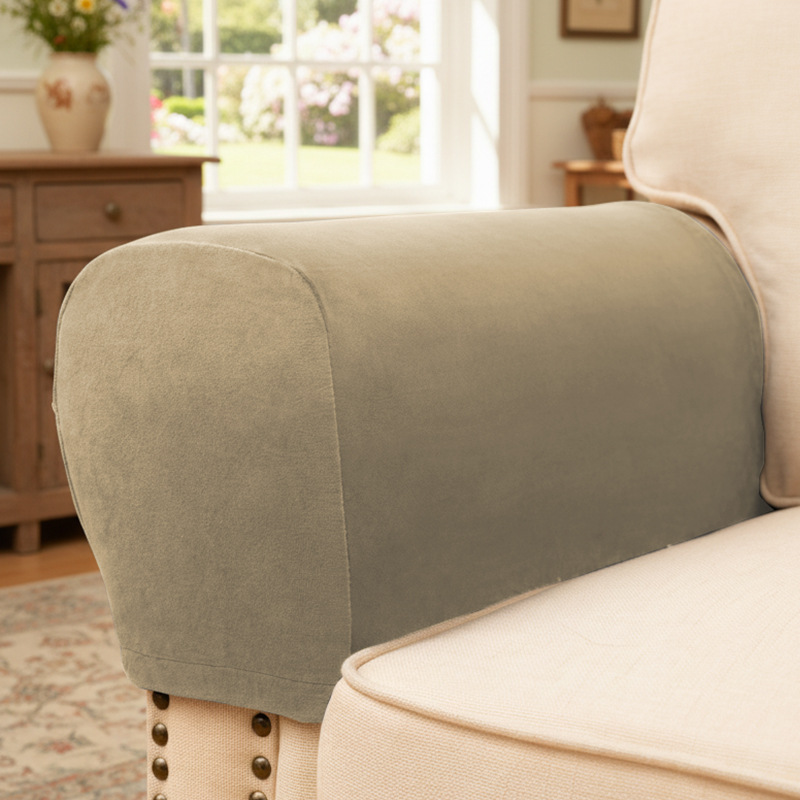 Guante de sofá elástico grueso guante de terraza de plata guante de terraza cubierta a prueba de polvo doméstica resistente al desgaste cuatro estaciones cubierta protectora de sofá universal