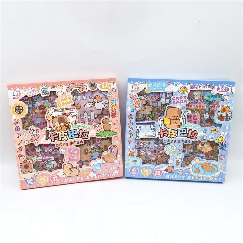 카피발라 32종 스티커 2종 랜덤배포