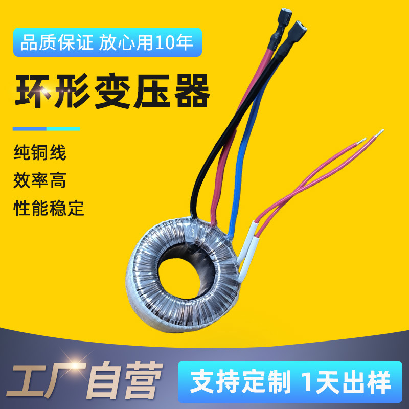 厂家自营环形变压器 干式隔离多相足功率铜线多功率电源O形变压器