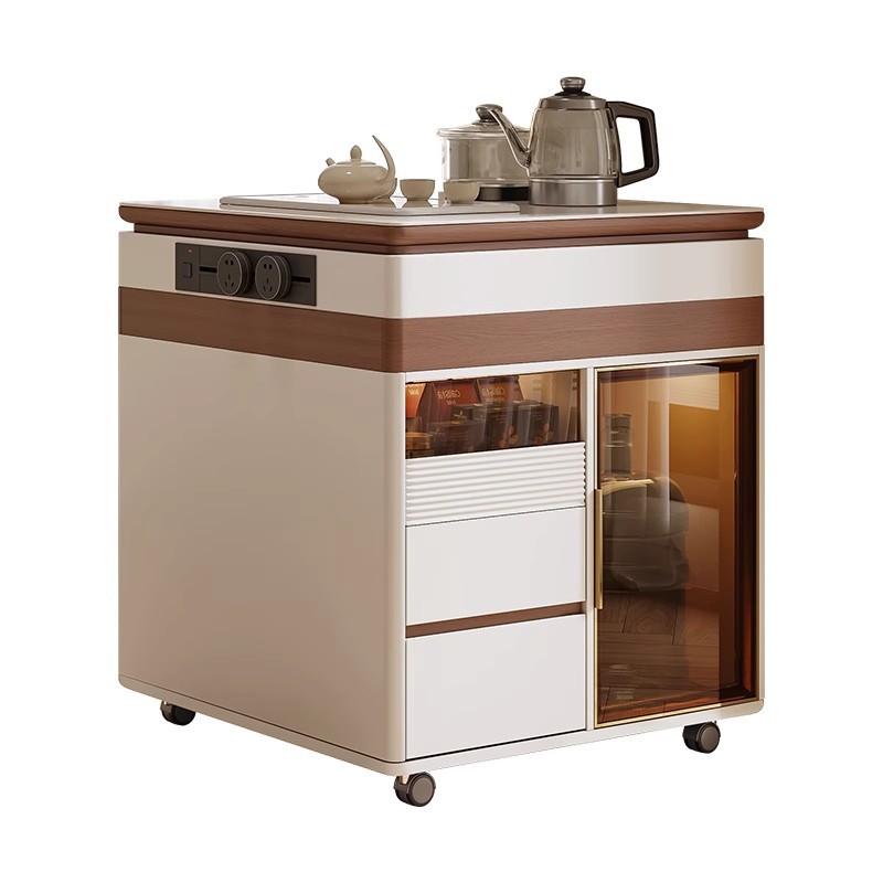 Mesa de isla de estilo antiguo, barra de agua de restaurante moderna separada, mesa de isla de roca independiente móvil, mesa de escritorio invertida, hogar