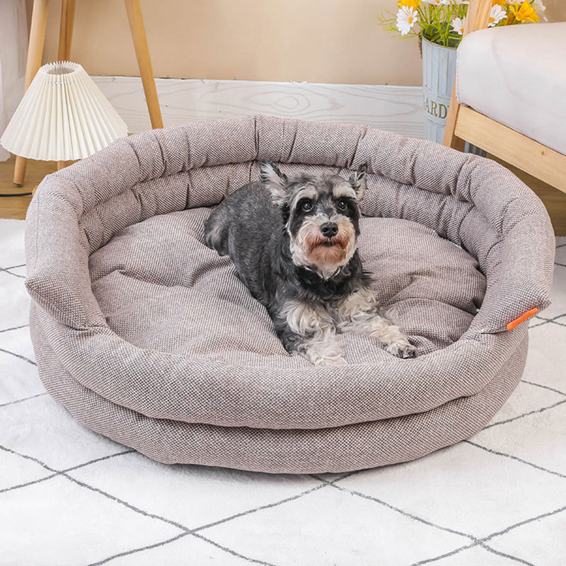 Gran perrera multifuncional máquina lavable desmontable perro estera mascota sofá cojín arpillera cama del perro suministros para mascotas