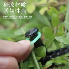 Outdoor Wild Camp Light-Up O-Ring Silicone Glow-in-the-Dark Fluorescent Fishing Warning Circle Anchor Ring