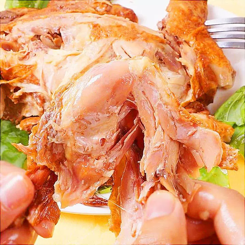 西安特产葫芦鸡00g五香卤味熟食烧鸡整只开袋即食陕西美食小吃厂