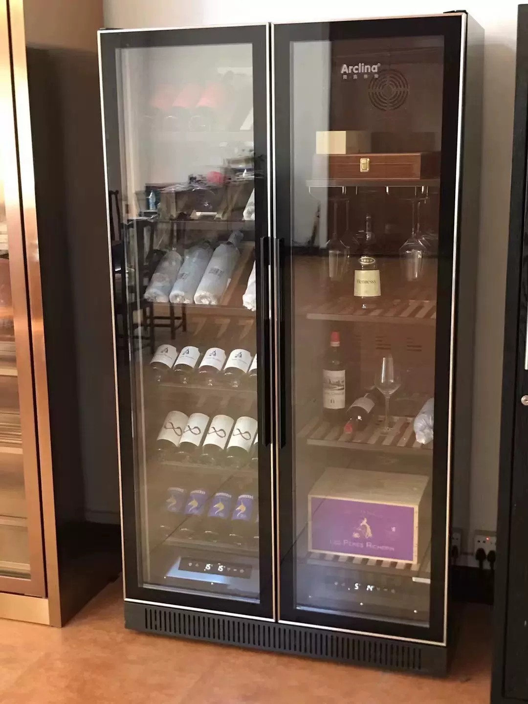 酒柜定制酒柜恒温酒柜红酒冷藏柜定制专款定制商用酒柜定制定制柜