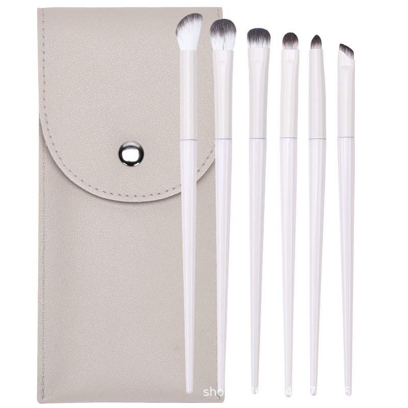 Brush, eye shadow, camera bag, 6 pieces