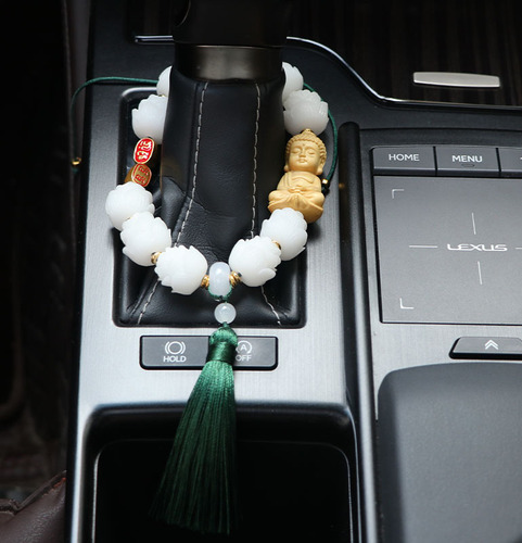 Bodhi Lotus car pendant good luck in the car rearview mirror safety pendant original car pendant jewelry