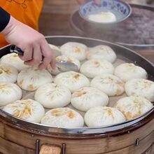 建德豆腐包鲜肉大包老面笋干萝卜丝馅微辣速冻点心早餐半成品工厂