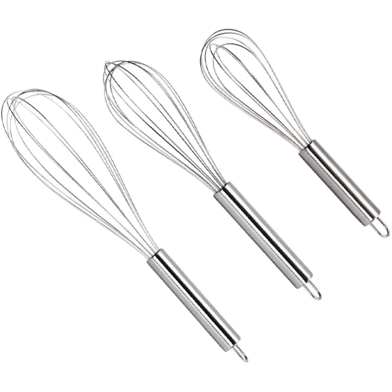 8 дюймов 10 дюймов 12 дюймов из нержавеющей стали для взбивания яиц творческий ручной бытовой кухонный ручной миксер для взбивания яиц ручной миксер