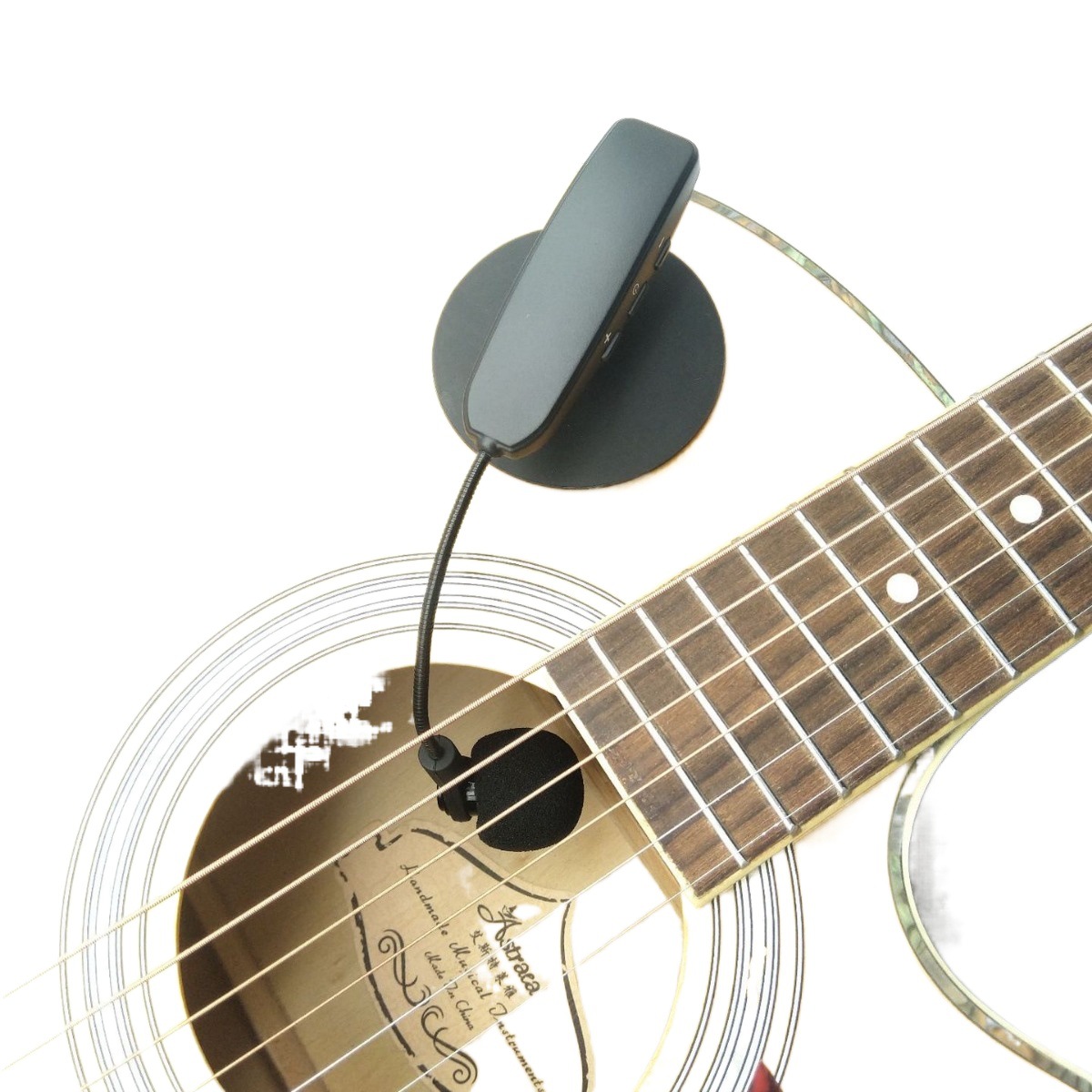 Micrófono inalámbrico para instrumentos, micrófono de ventosa grande para violín, micrófono para presentaciones en escenario, banda, guitarra