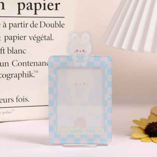 Original Kaka Bear small card display stand card brick standing card Gu card sleeve Gupan desktop card sleeve protection card sleeve