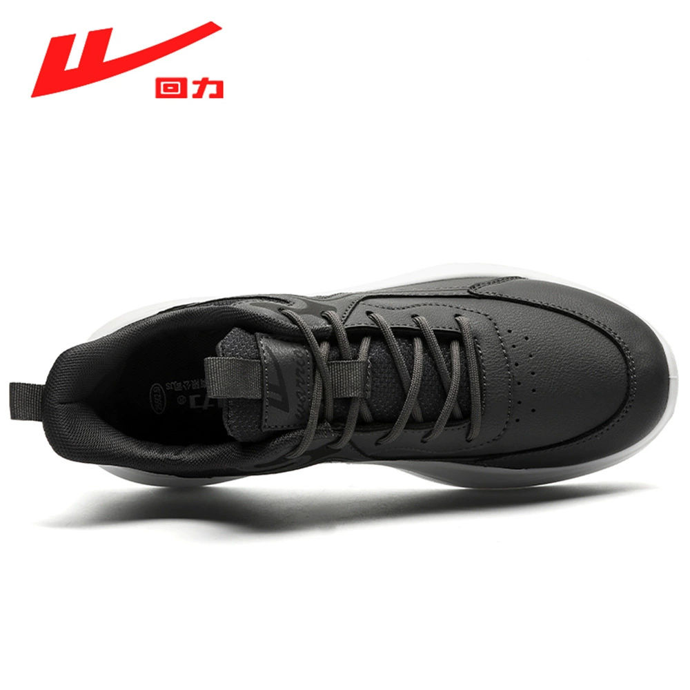 Официальный сайт Warrier? () подлинные мужские спортивные кроссовки, новый осенне-зимний стиль, кожа, блестящая кожа, мужская обувь, низкий верх, известный бренд