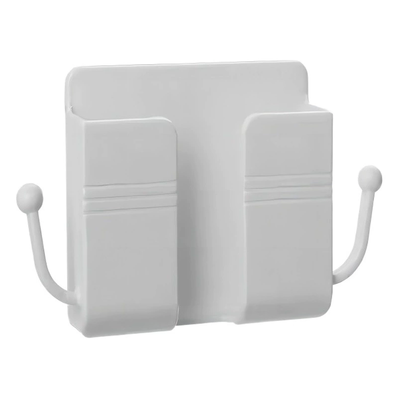 Коробка для хранения с пультом дистанционного управления, оптовая продажа премиум-класса, угловая пластиковая настенная, без сверления, большая прикроватная коробка для хранения телефона