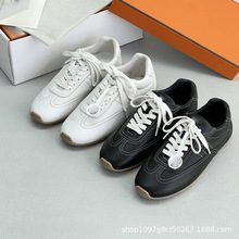 ݸ�a2026�紺�¿��ӖЬ ��Ƥ���e���mС��ЬŮƽ�׺��s�L�\��Ь