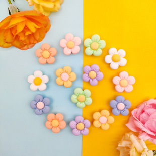 Flower resin diy spot color sunflower drop glue cream glue mobile phone case hairpin handmade accessories jewelry
