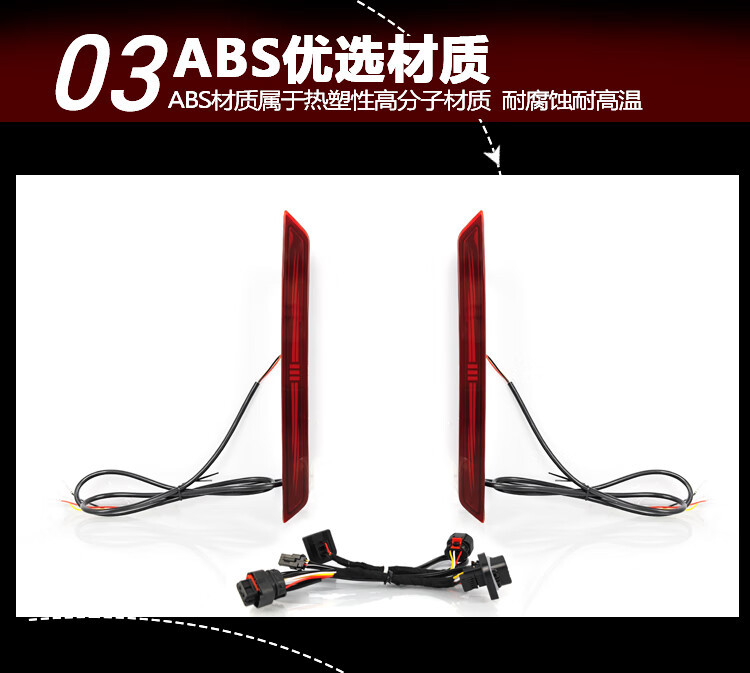 Suitable for 23-26 Models of Bmw 3 Series Modified Led Rear Bumper Lights, Special Rear Bumper Decorative Lights for the 3 Series, Brake Tail Lights
