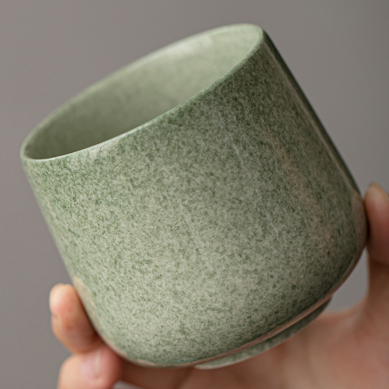 Taza de té Guyun, taza de té de cerámica mate doméstica, taza de té personal de gran capacidad, taza de té de kung fu, taza de té matcha