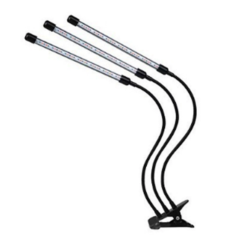 LED-растениевая лампа, водонепроницаемая подсветка, комфортный спектр, питание USB, 2–4 головы