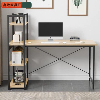 1.2m Desktop computer desk with shelf    Foreign trade table