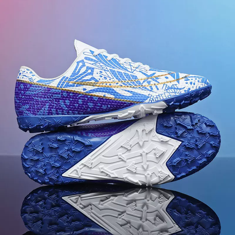 跨境新款世界杯TF碎钉足球鞋男低帮学生比赛训练AG长钉运动足球鞋