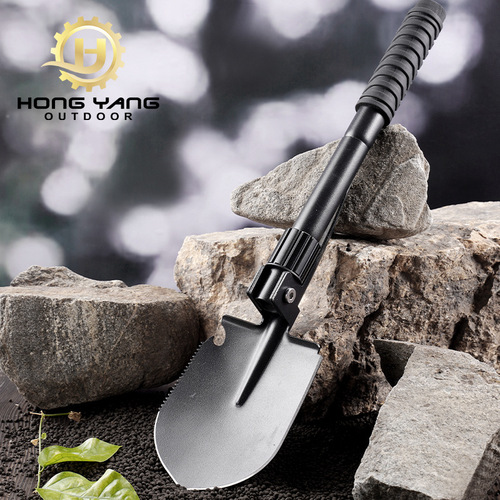 Manufacturer's new fire engineer shovel multifunctional shovel military shovel outdoor camping supplies folding military shovel wholesale