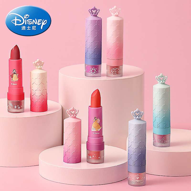 Disney Princess Children's Lip Balm Girls Baby Lip Balm Moisturizing Moisturizing Anti-chapped Little Girl's Lipstick