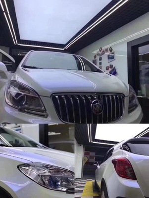 Car body color change film ceramic white chameleon bright white gradient gold red purple blue matte full car film