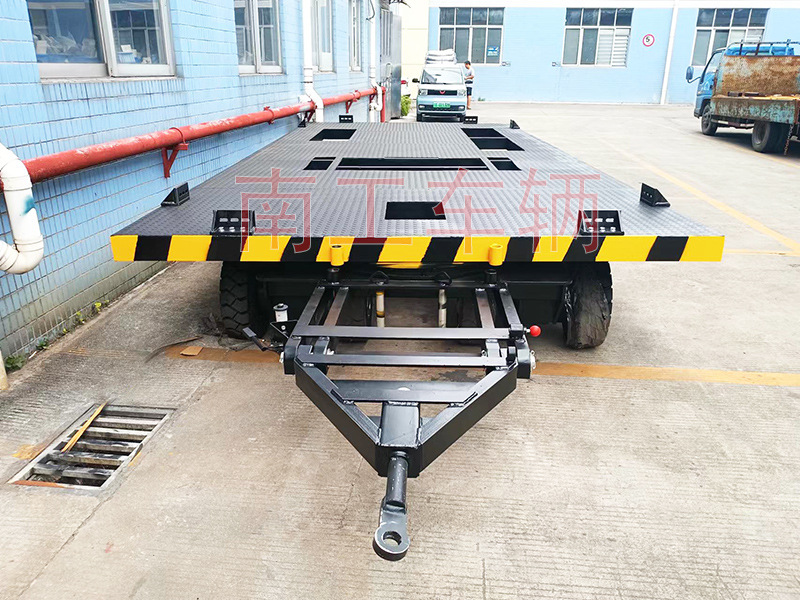 15.5吨牵引箱变平板拖车（预制舱工具拖车）全挂无动力