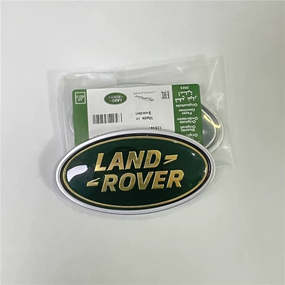 Grille Emblem Rear Emblem, Car logo - standard-postscript-green-gold