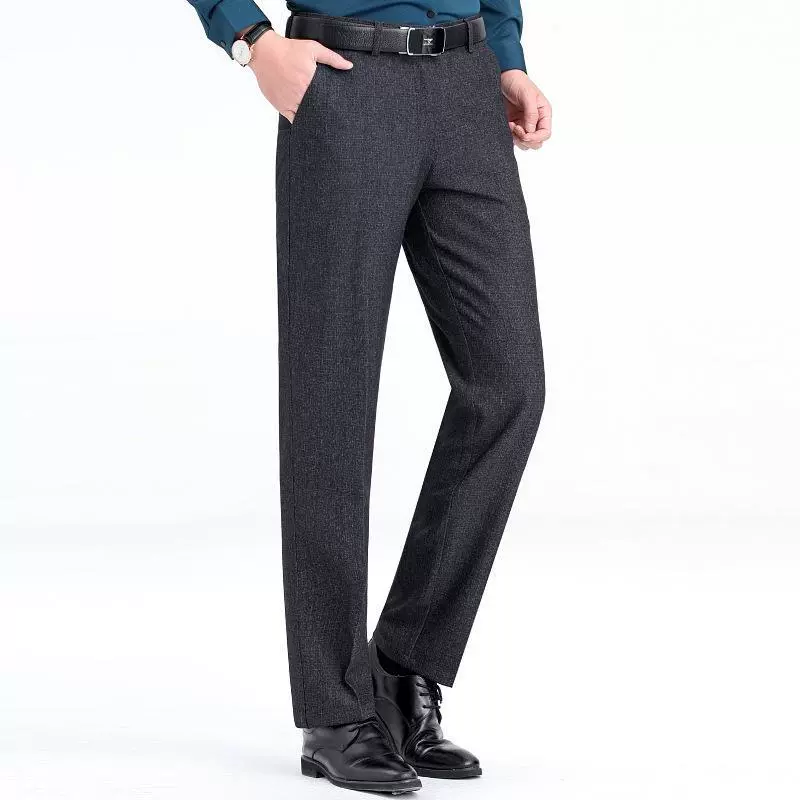 Демисезонные брюки, oversize, высокая талия, свободный прямой крой