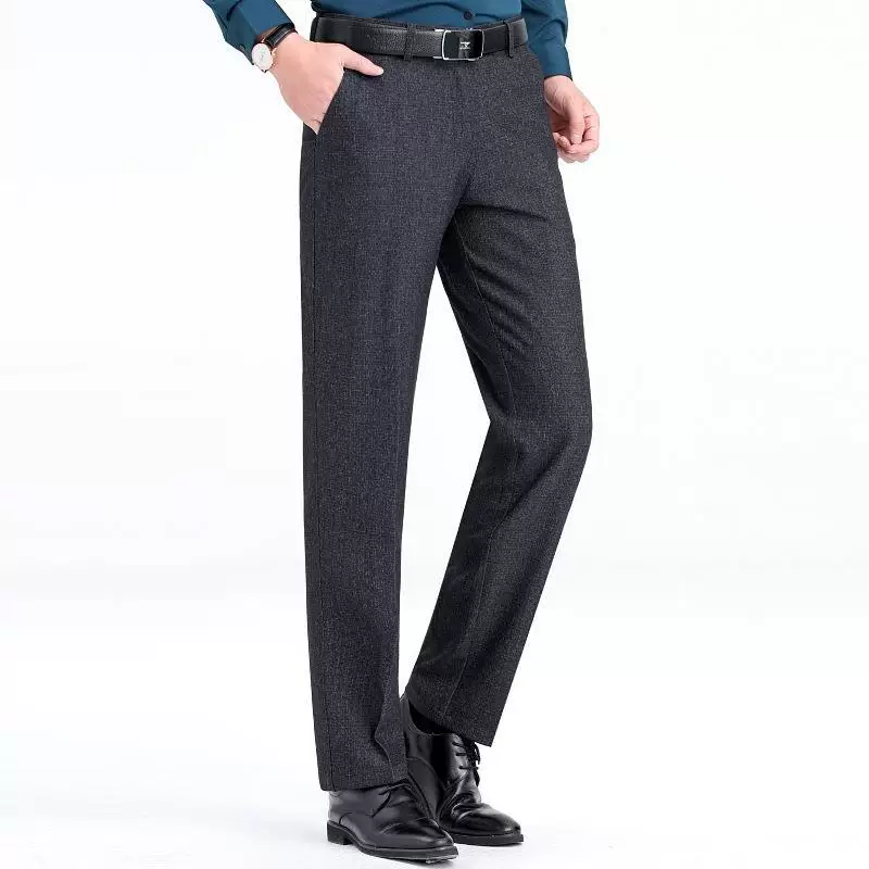Демисезонные брюки, oversize, высокая талия, свободный прямой крой