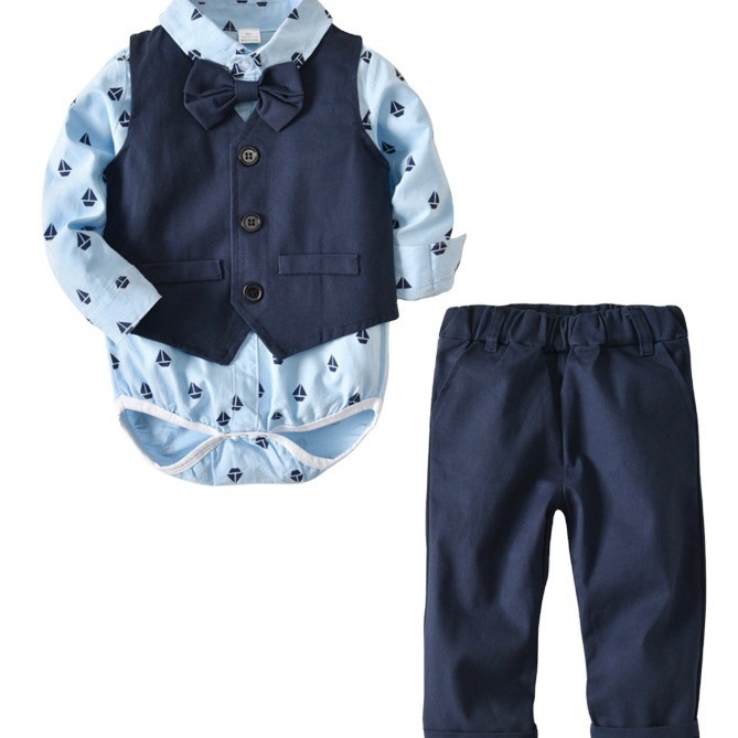 Cross-border children's clothing 2023 sp...