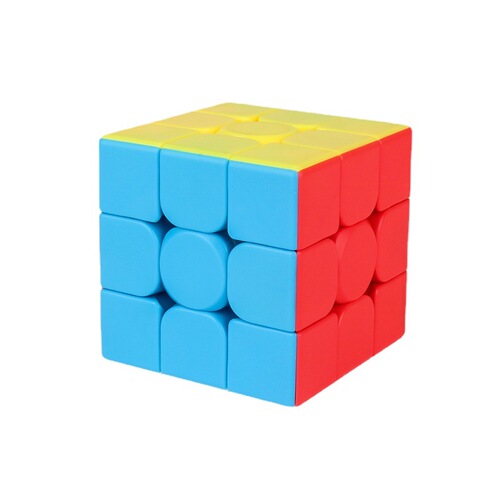 Magic Cube 3C 3-Step Magic Cube Beginner Regular Smooth Rotation Solid Color Standard Magic Cube Toy Wholesale Manufacturer