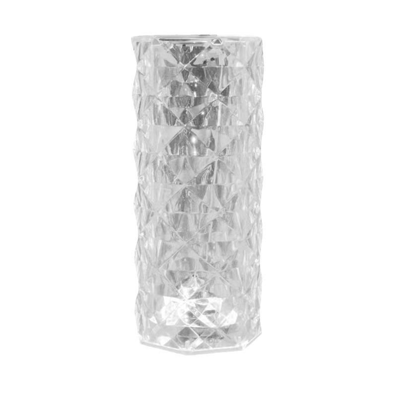 RGB rosa lámpara de regalo creativo de tres colores táctil lámpara de mesa dormitorio decoración de noche luz de la noche