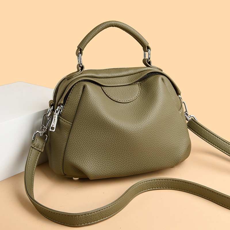 Bolso de mujer 2024 nueva moda de moda versátil gran capacidad europea y americana retro versátil bolso de mano de hombro único